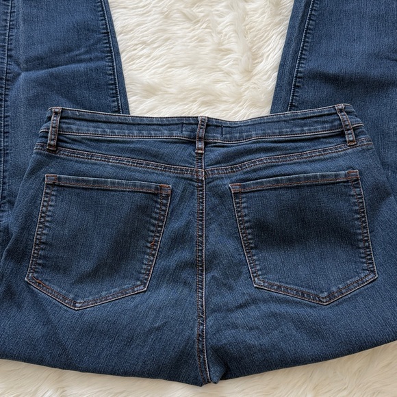 Loft Women's Deep Indigo Skinny Jeans Size 8 - Picture 2 of 4